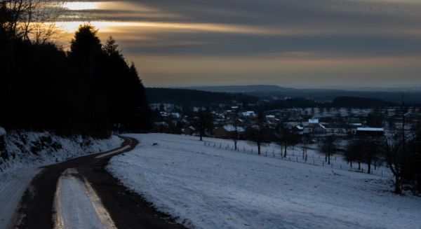 Paysages Haute Saône -18° C
