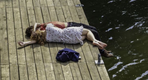 Petite Saône Amours de ponton