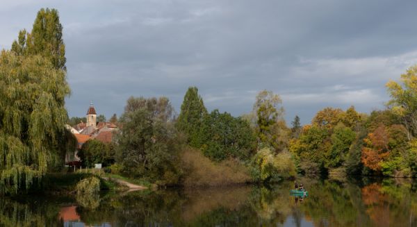 Petite Saône - Pêcheurs à Conflandey (Haute-Saône)