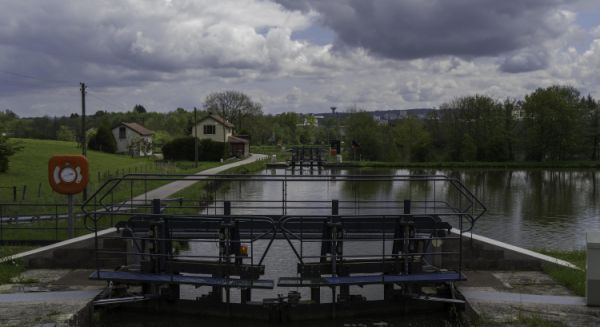 Echelle d'écluses de Golbey (Vosges)
