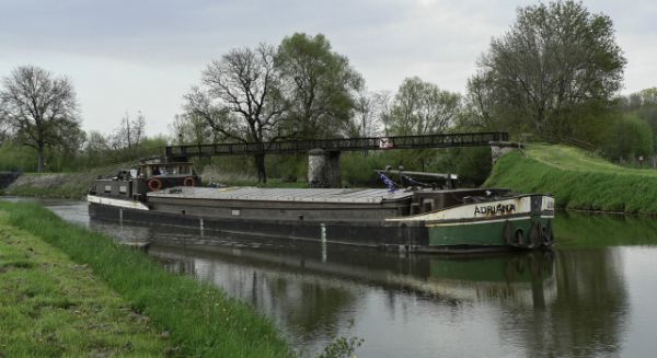 Petite Saône - Très rare péniche de commerce