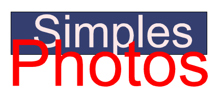 Simples photos petite saône